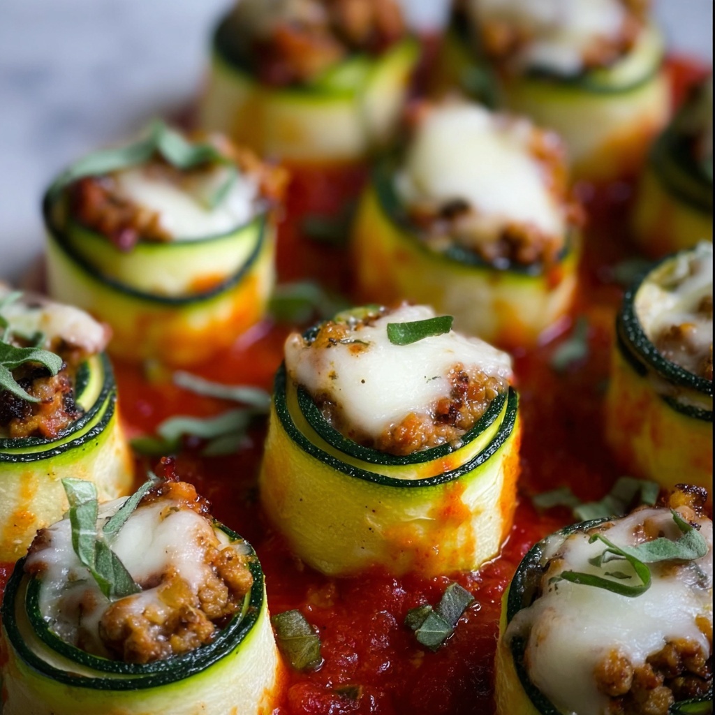 Zucchini Rollatini with Italian Sausage and Ricotta Recipe - Recipe Image
