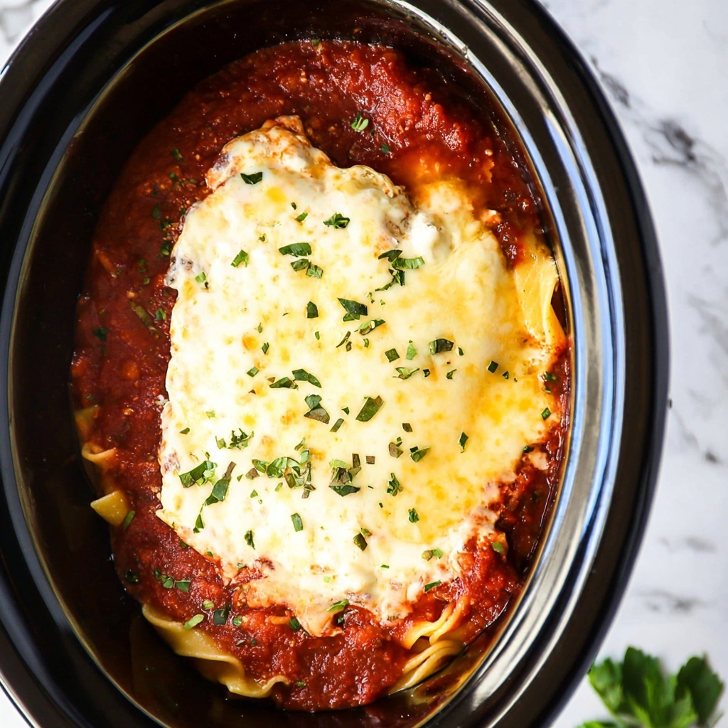 Crock Pot Cheesy Ravioli Recipe - Recipe Image