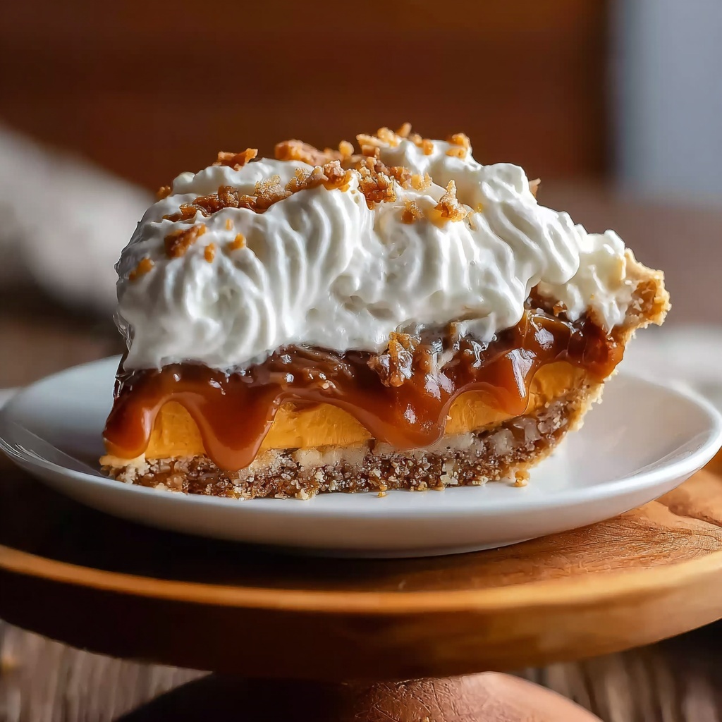 Pumpkin Caramel Pie: A Delicious Holiday Must-Try! Recipe - Recipe Image
