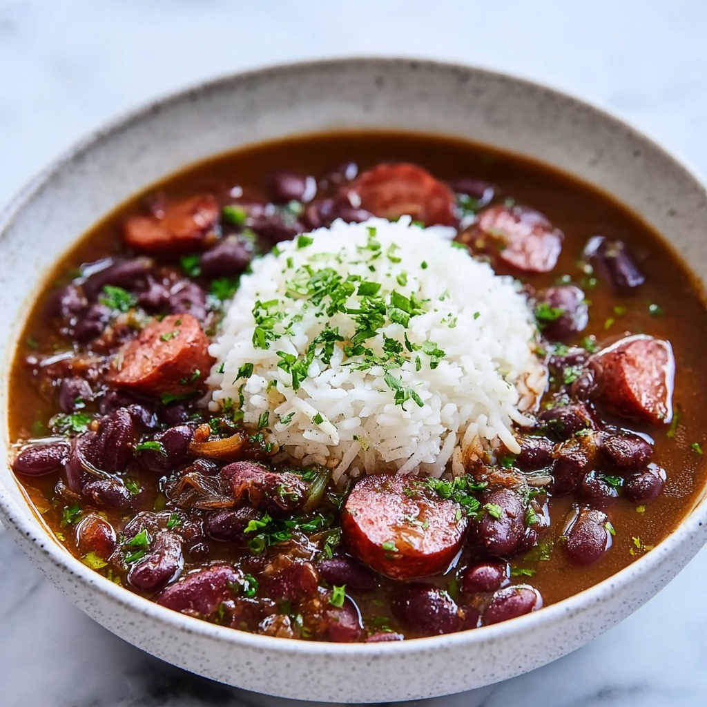 Authentic Red Beans and Rice: A Hearty Comfort Dish Recipe - Recipe Image