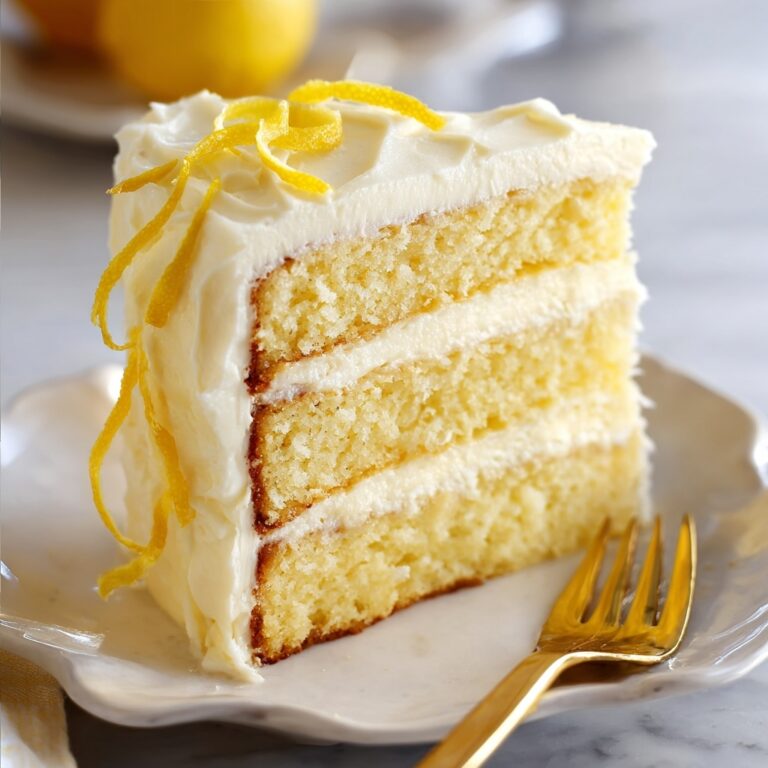 Lemon Velvet Cake with Lemon Cream Cheese Frosting Recipe