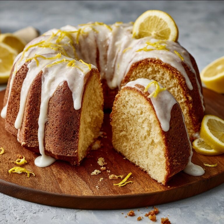 Lemon Bliss Pound Cake Recipe