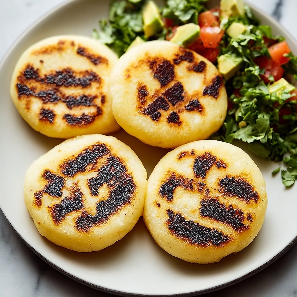Easy Homemade Arepas Recipe - Recipe Image