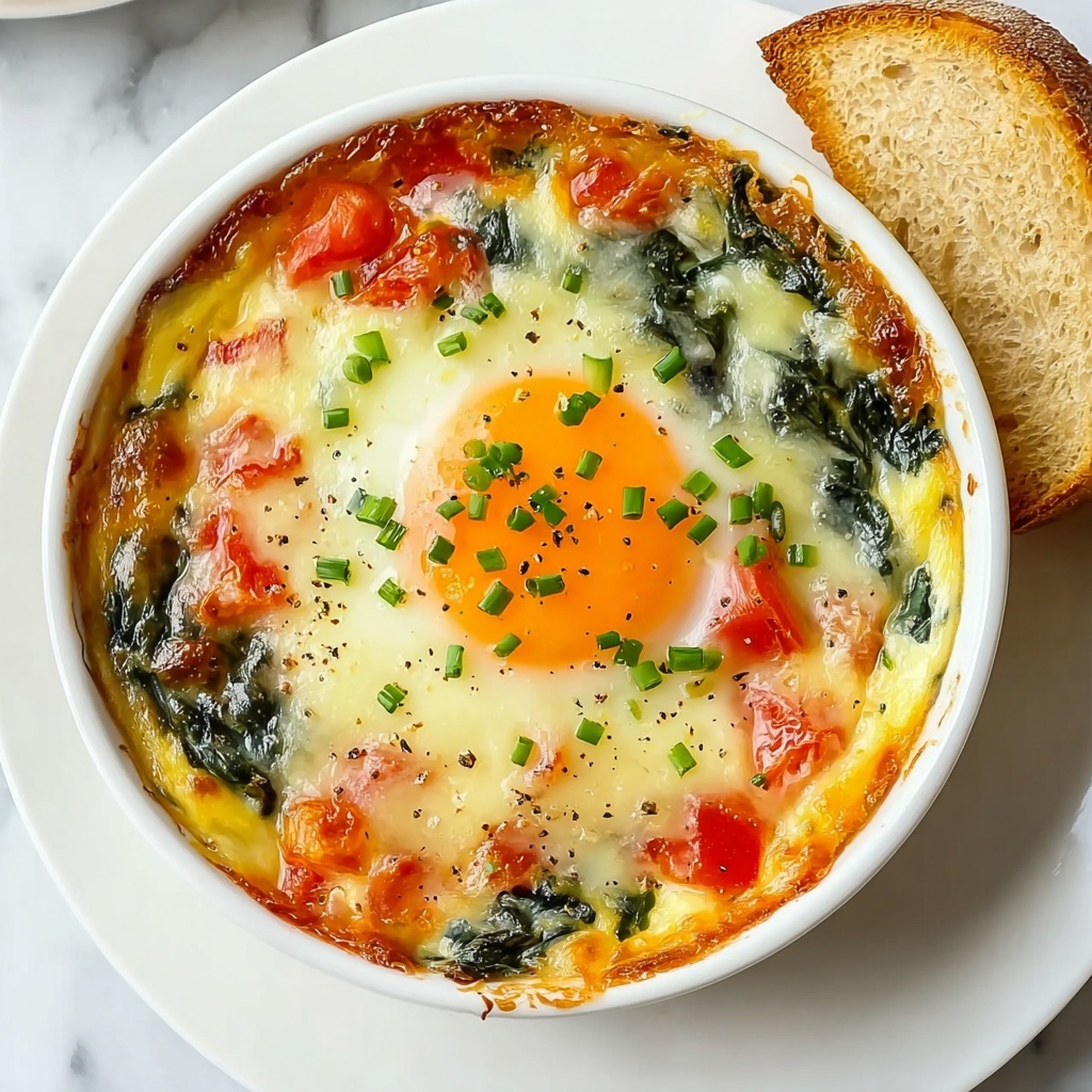 Baked Feta Eggs Recipe - Recipe Image