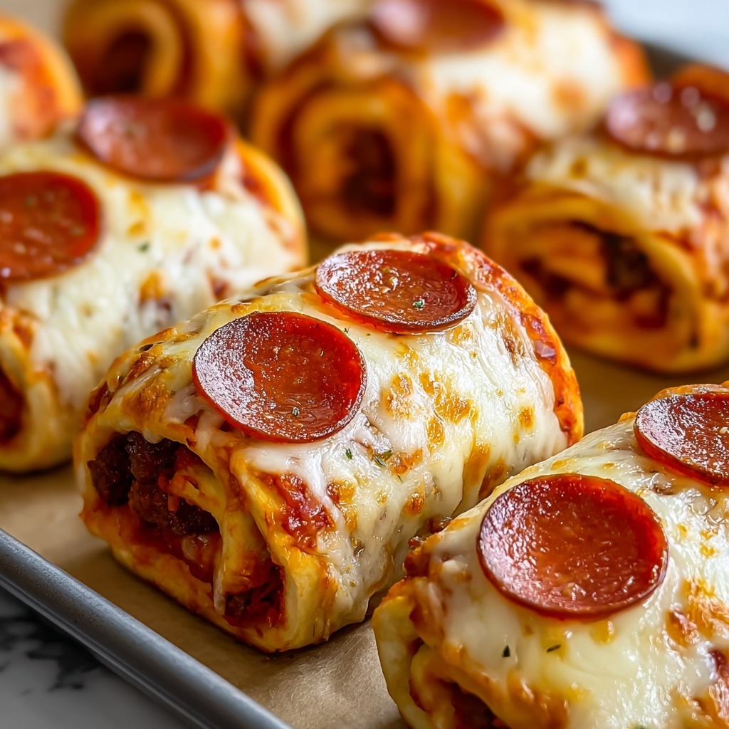 Cheesy Pepperoni Pizza Roll-Ups with Low-Carb Tortillas Recipe - Recipe Image