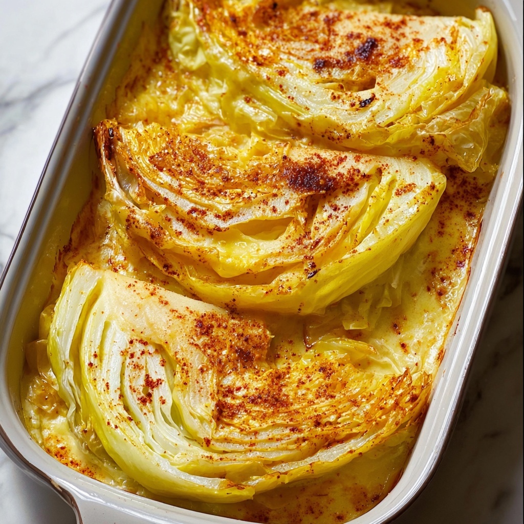 Escalloped Cabbage With Cheesy Baked Delight Recipe - Recipe Image