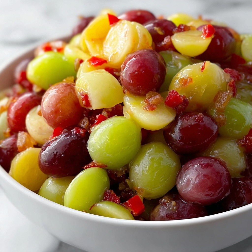 Spicy Pickled Grapes That Elevate Any Snack or Salad Recipe - Recipe Image