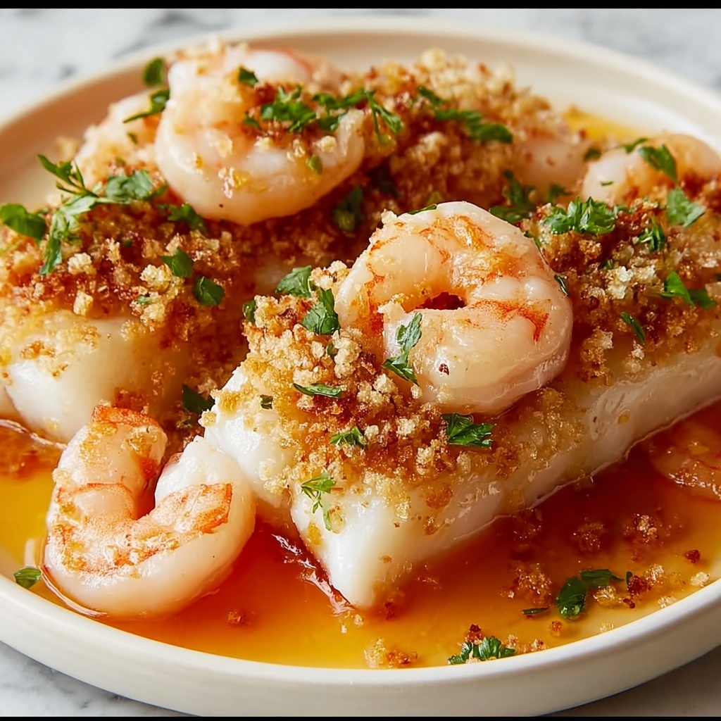 Savory Shrimp Stuffed Squid in Tomato Sauce Recipe - Recipe Image