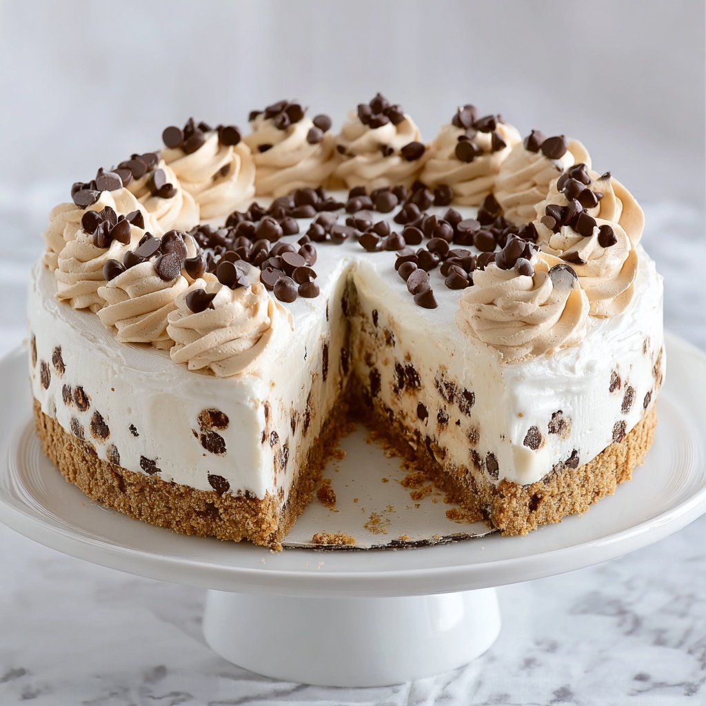 Chocolate Chip Cookie Ice Cream Cake Recipe - Recipe Image