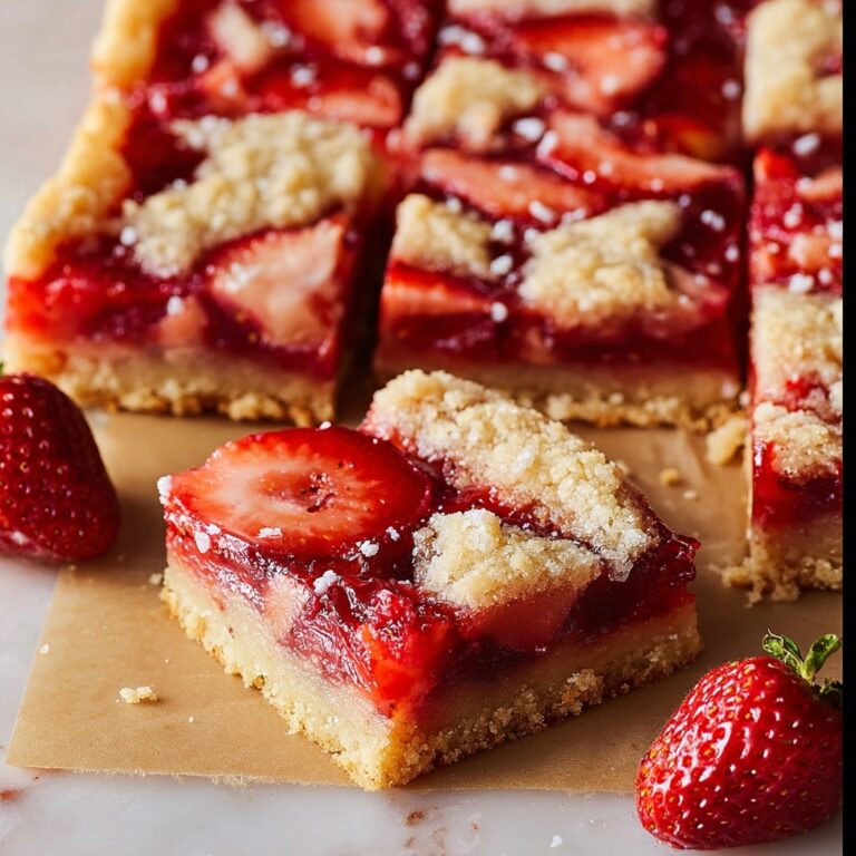 Strawberry Pie Bars Recipe