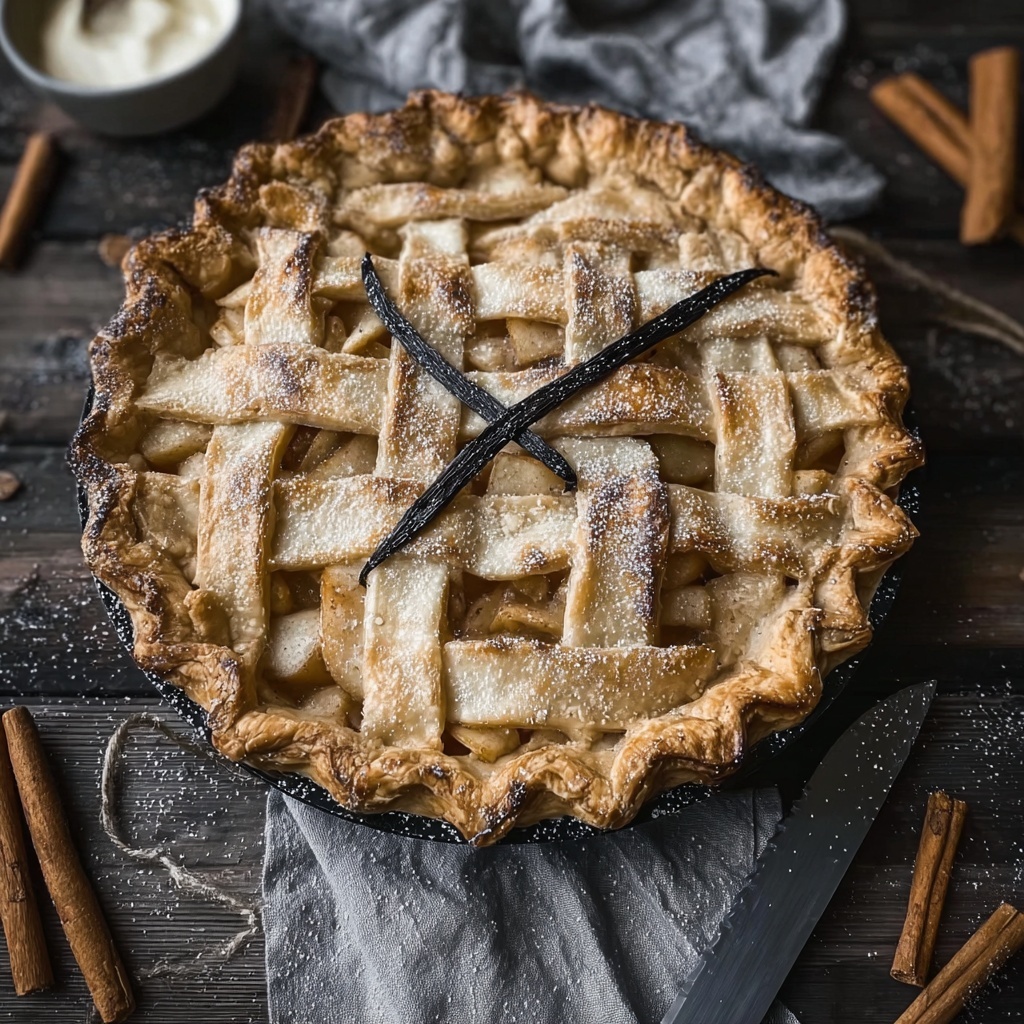 Vanilla Bean Ricotta Pie Recipe - Recipe Image