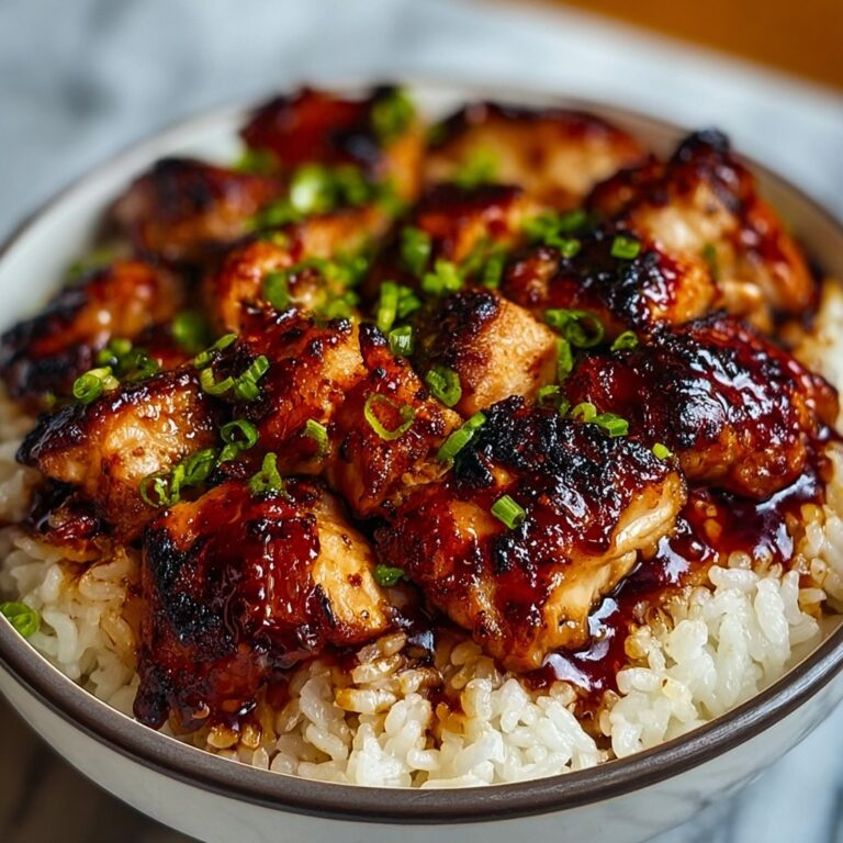 Honey BBQ Chicken Rice Recipe