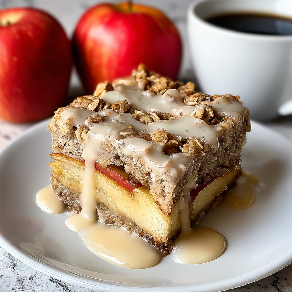 Oatmeal Apple Breakfast Bake Recipe - Recipe Image