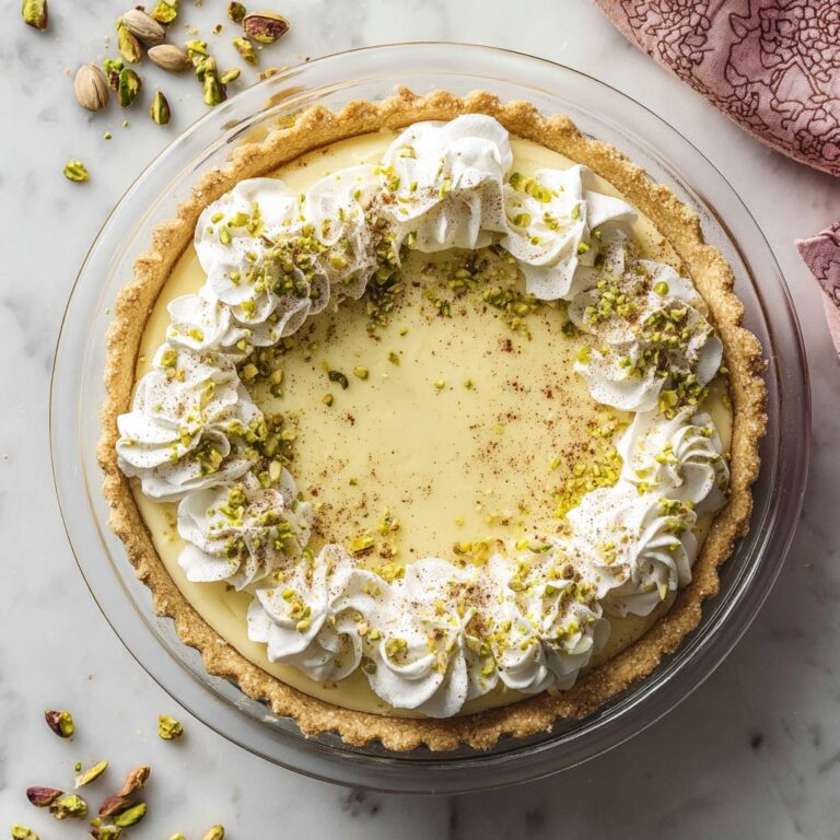 Pistachio Cream Pie Recipe