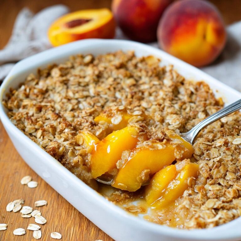 Peach Crisp Recipe
