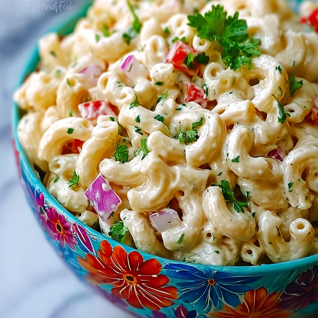 Guy Fieri's Macaroni Salad: A Creamy Twist on Classic Comfort Recipe - Recipe Image