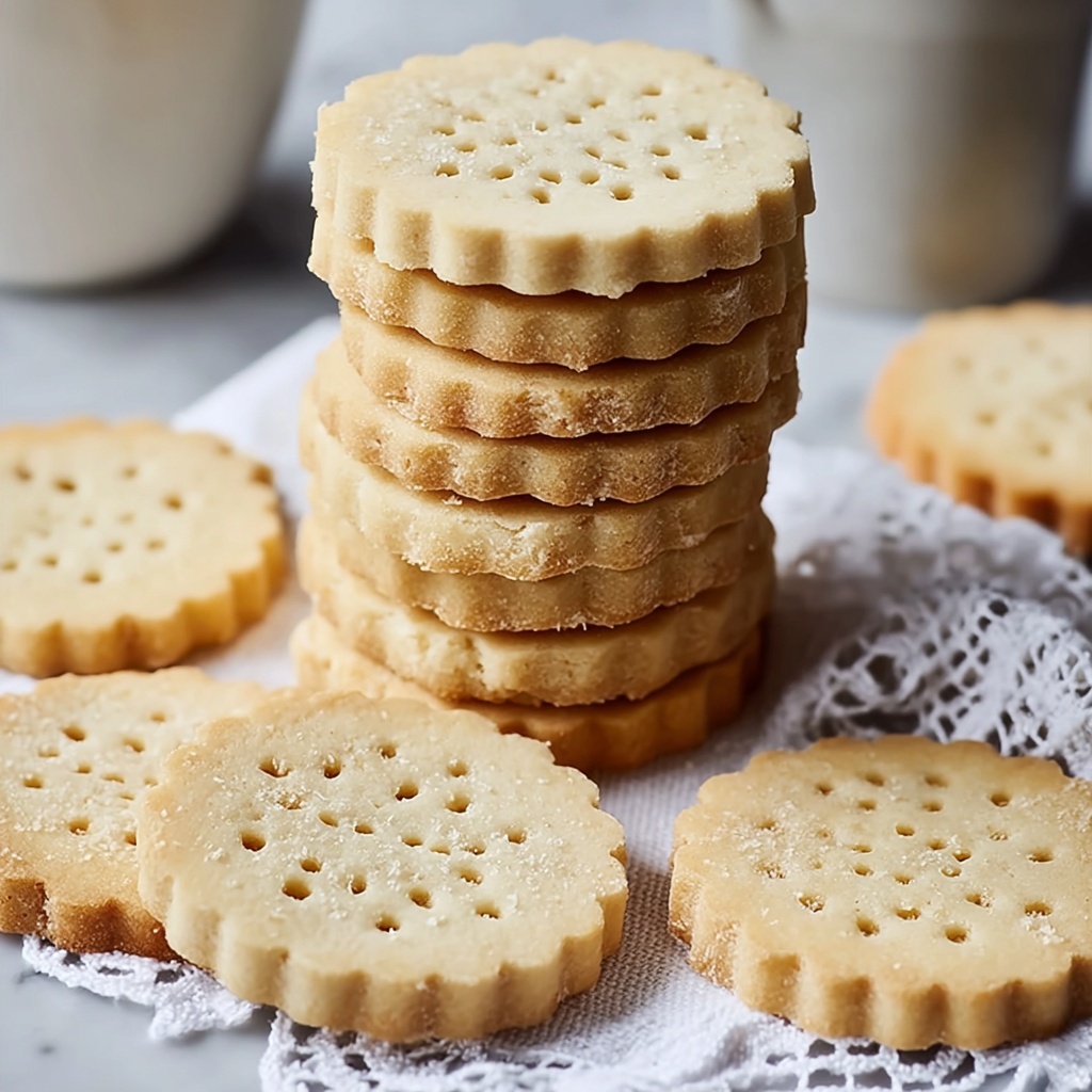 Classic Shortbread Cookies Recipe - Recipe Image