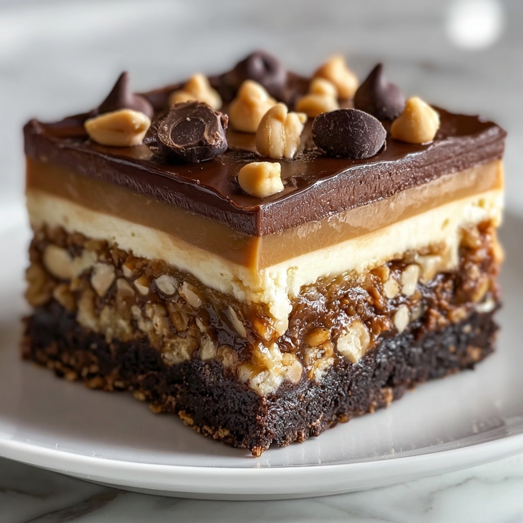 Chocolate Peanut Butter Lasagna Recipe - Recipe Image