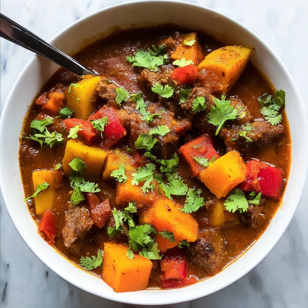 Moroccan Spiced Beef Stew: 7 Comforting Flavors Await Recipe - Recipe Image