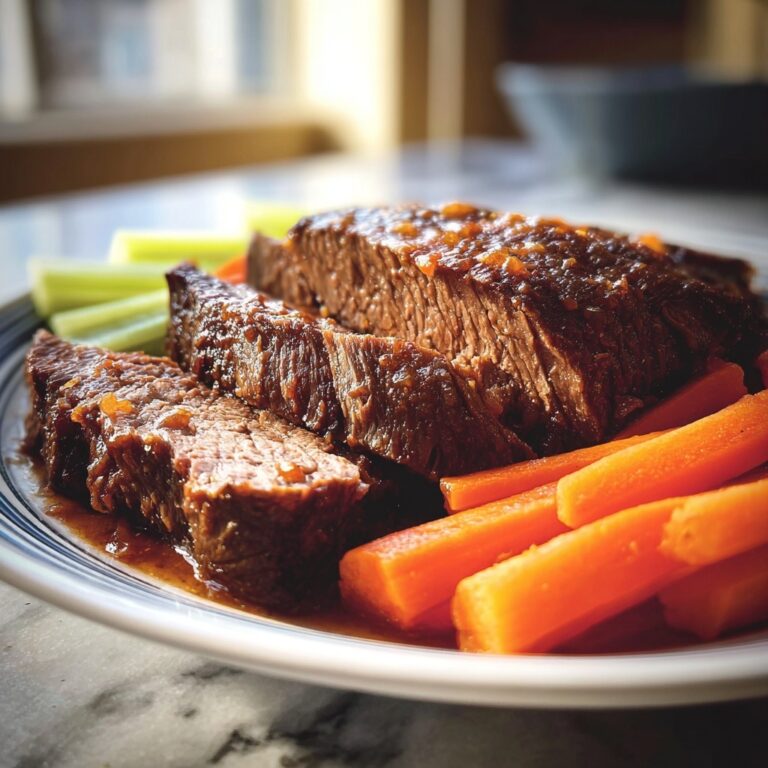 Slow Cooker Balsamic Pot Roast Recipe