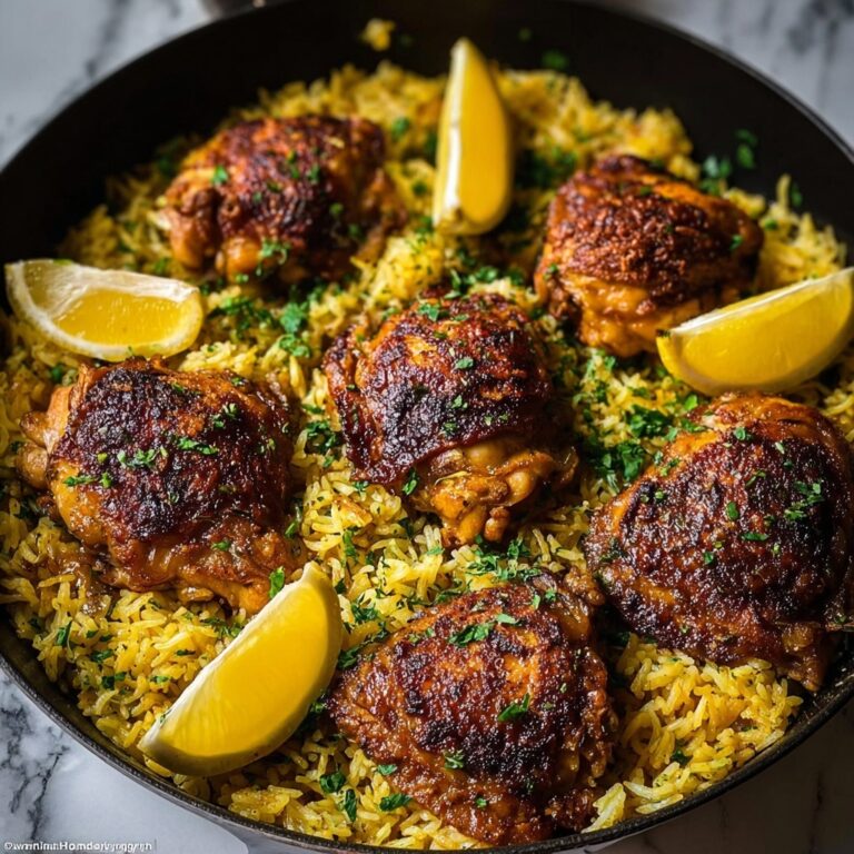 Greek Chicken and Lemon Rice Recipe