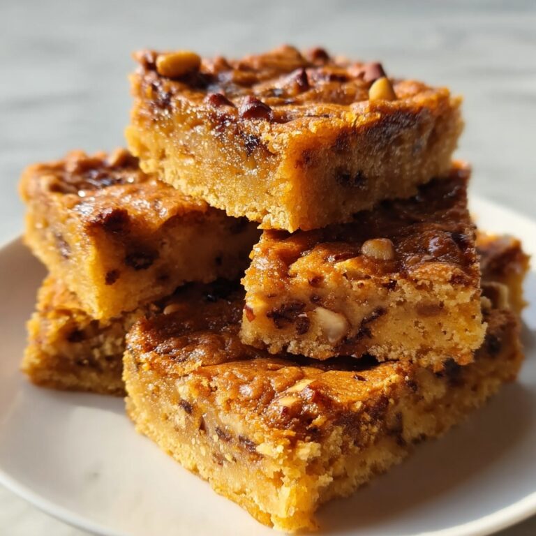Sweet Potato and Maple Blondies Recipe
