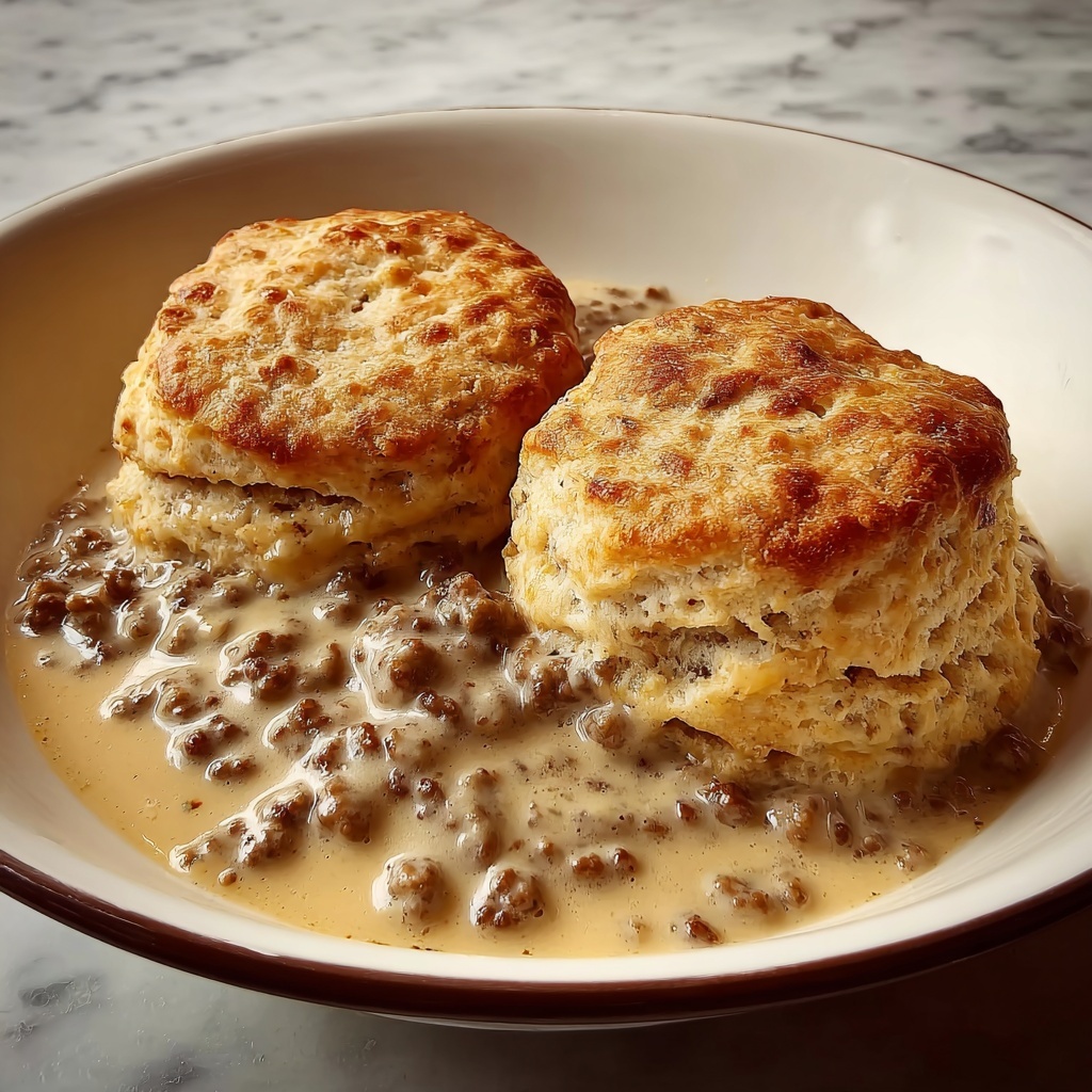 Biscuits and Gravy Recipe - Recipe Image