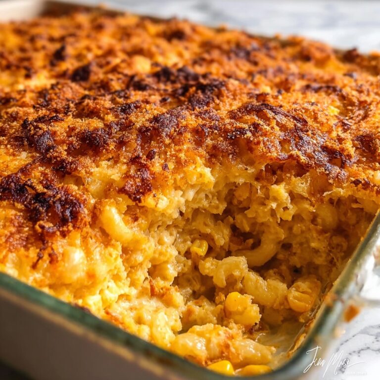 Corn Mac and Cheese Bake Recipe