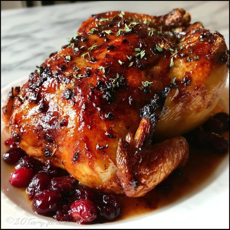 Cranberry Orange Turkey Glaze Recipe