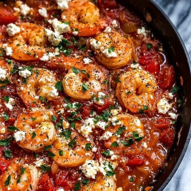 Easy Shrimp Saganaki Recipe