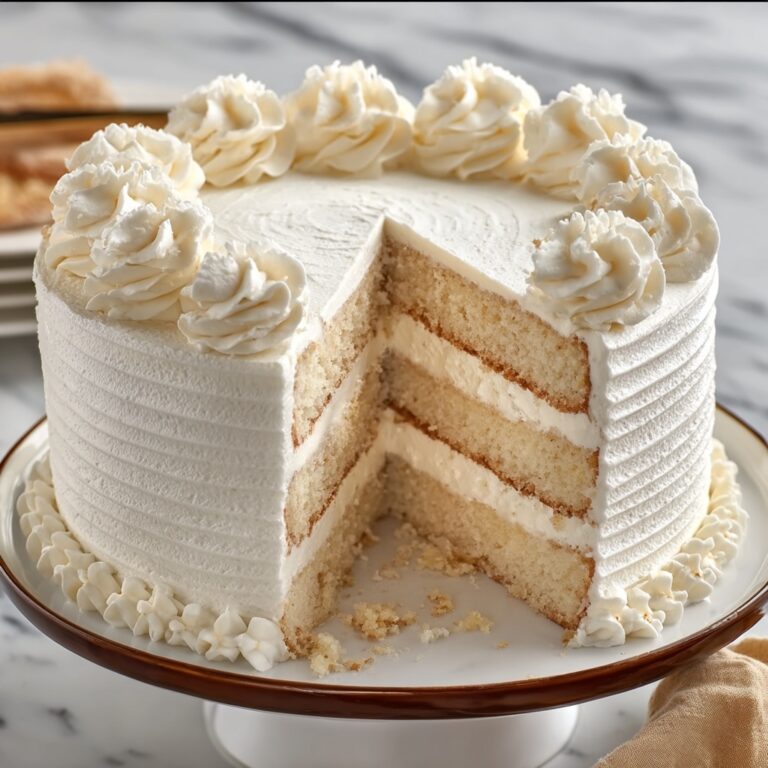 Moist White Velvet Cake Recipe