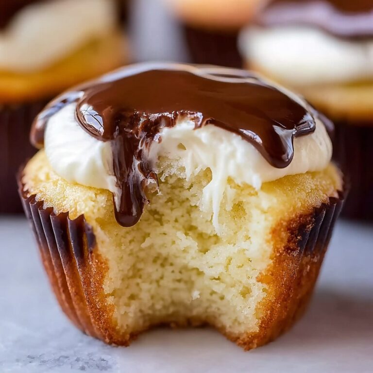Boston Cream Pie Cupcakes Recipe