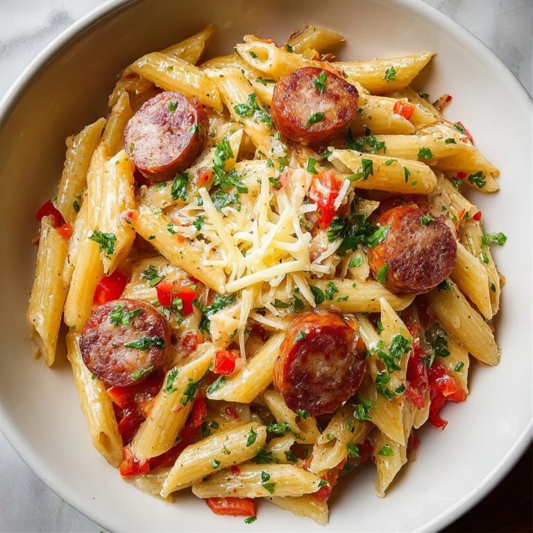 One Pot Smoked Sausage Pasta Recipe