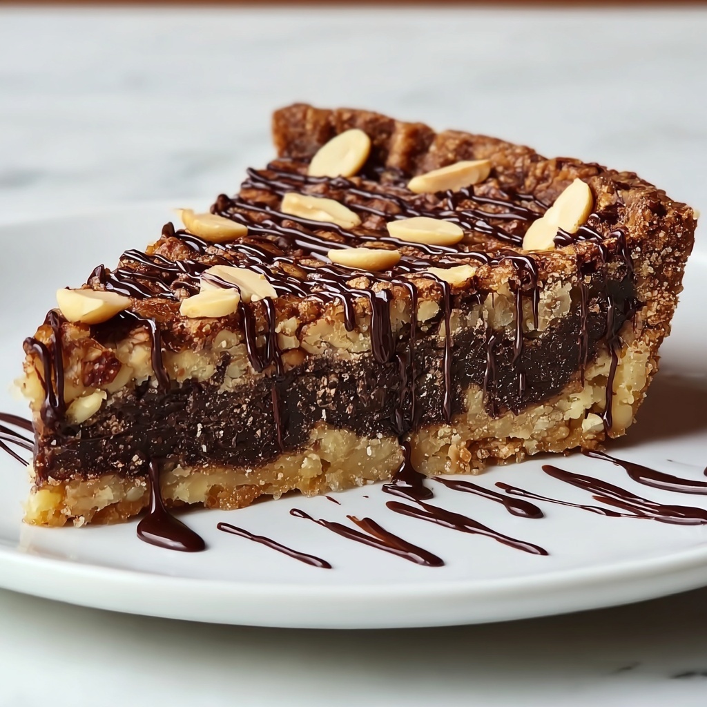 Brownie Pecan Pie Recipe - Recipe Image