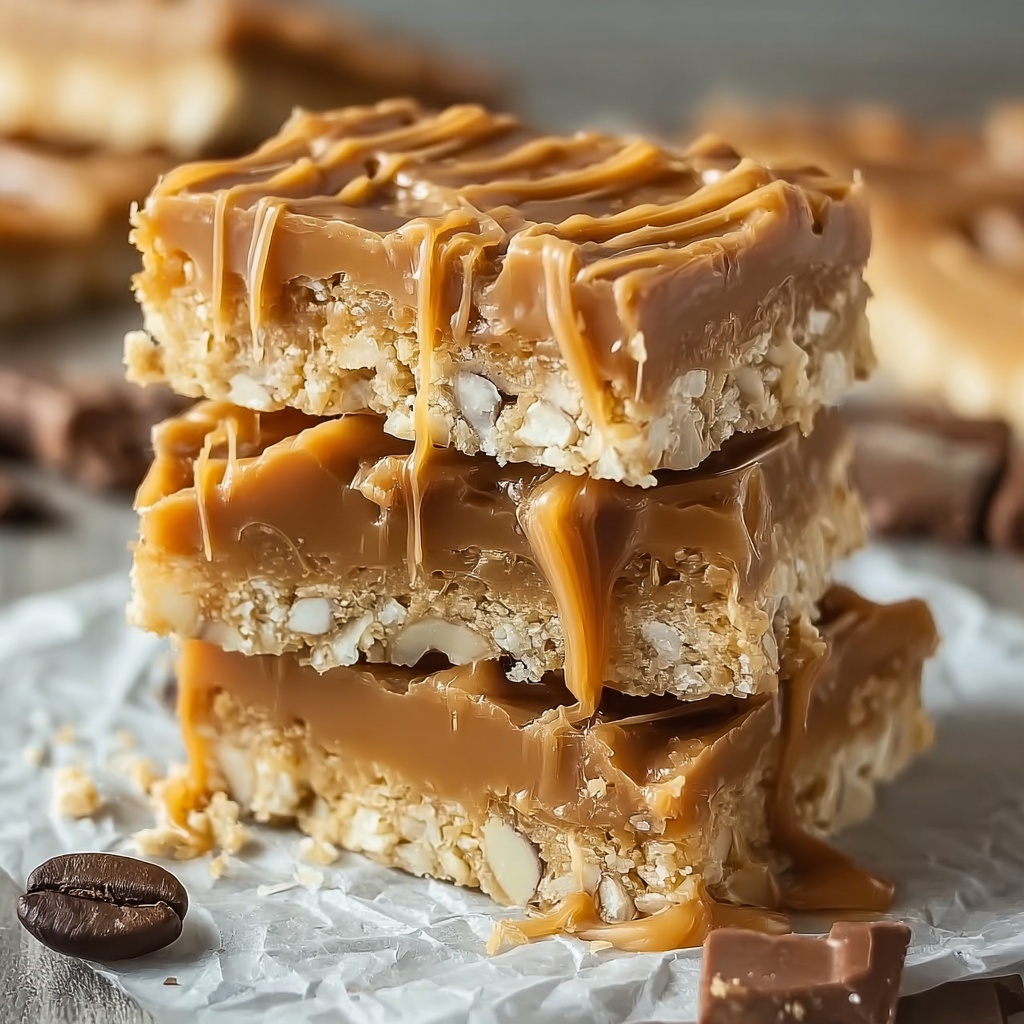 Butterfinger Caramel Crunch Bars Recipe - Recipe Image