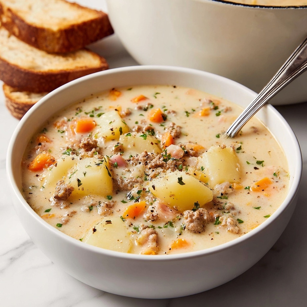 Cheeseburger Soup Recipe - Recipe Image
