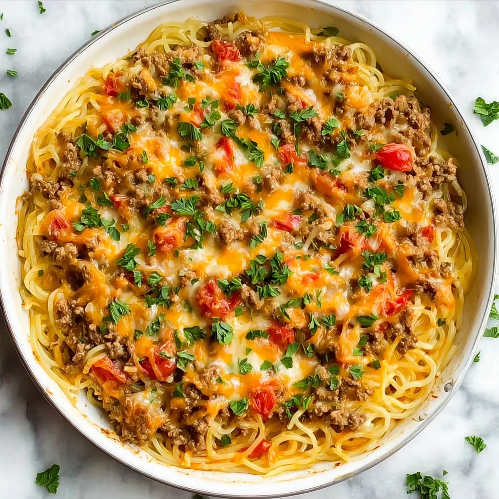 Taco Spaghetti Recipe - Recipe Image