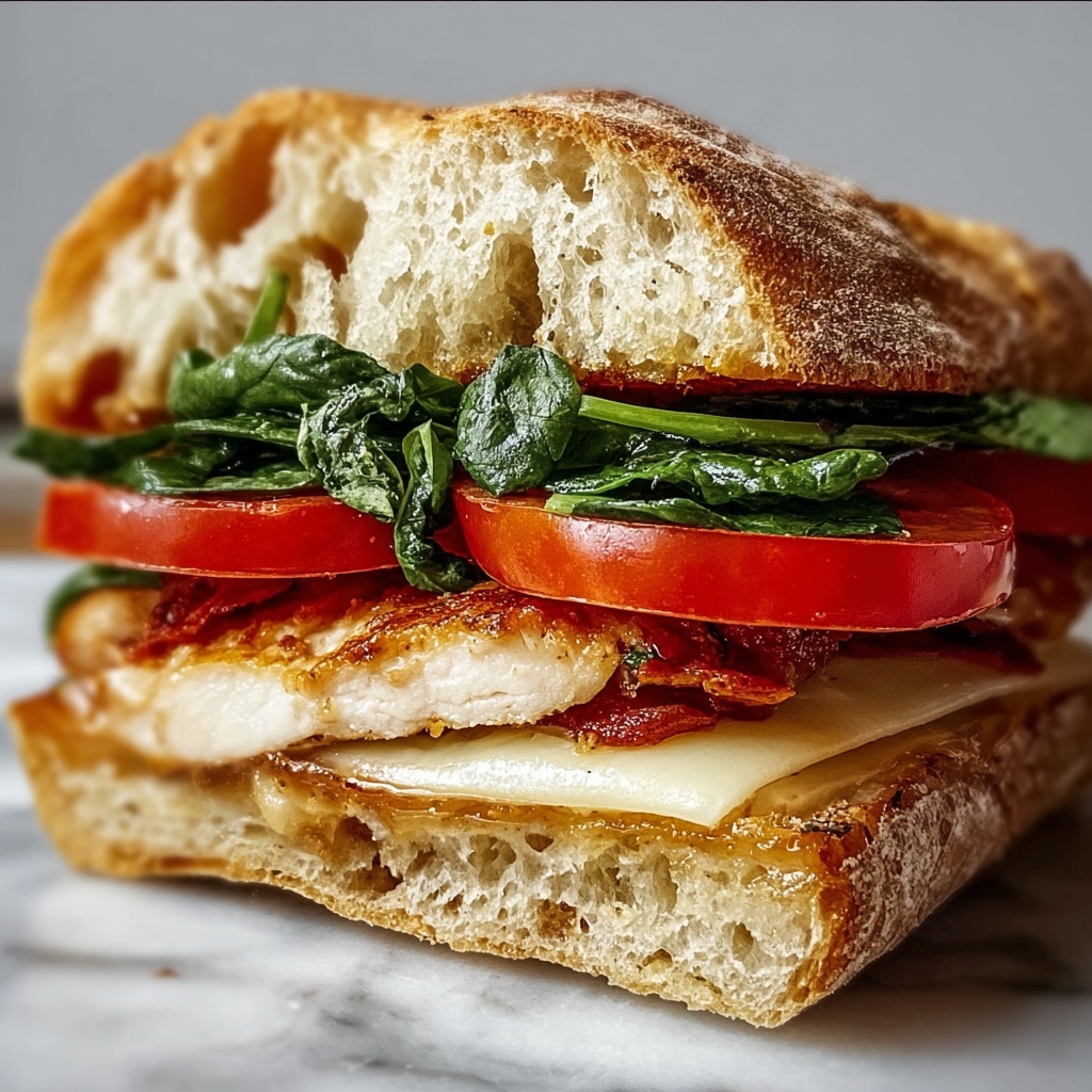 Customize Your Gourmet Ciabatta Sandwich Recipe - Recipe Image