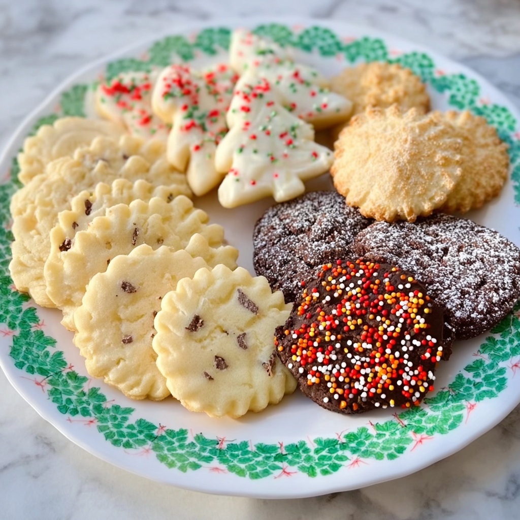Melt-in-Your-Mouth Christmas Slice & Bake Cookies Recipe - Recipe Image