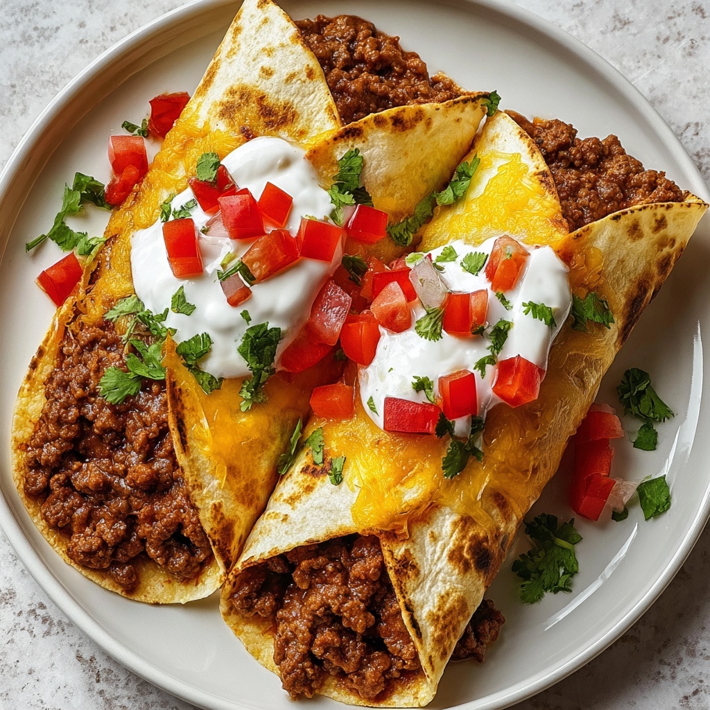 Beefy Melt Burrito Recipe - Recipe Image