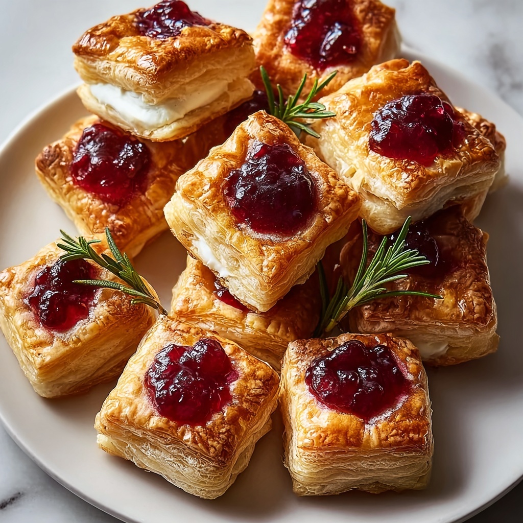 Cranberry Brie Bites Recipe - Recipe Image