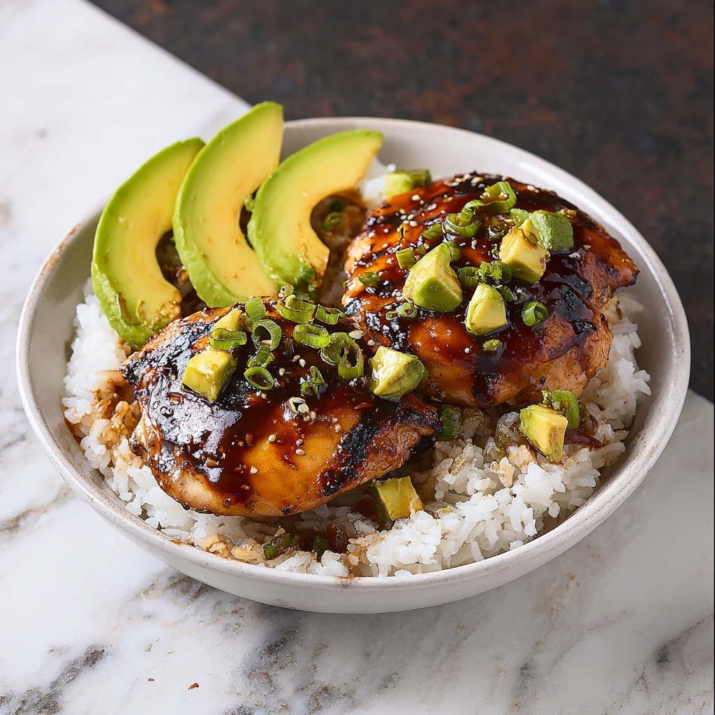 Honey Chipotle Chicken Bowl with Corn, Avocado, and Cilantro Recipe - Recipe Image