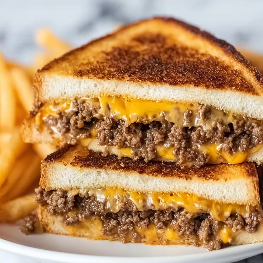 Irresistible Best Patty Melt Ever with Cheesy Goodness Recipe - Recipe Image