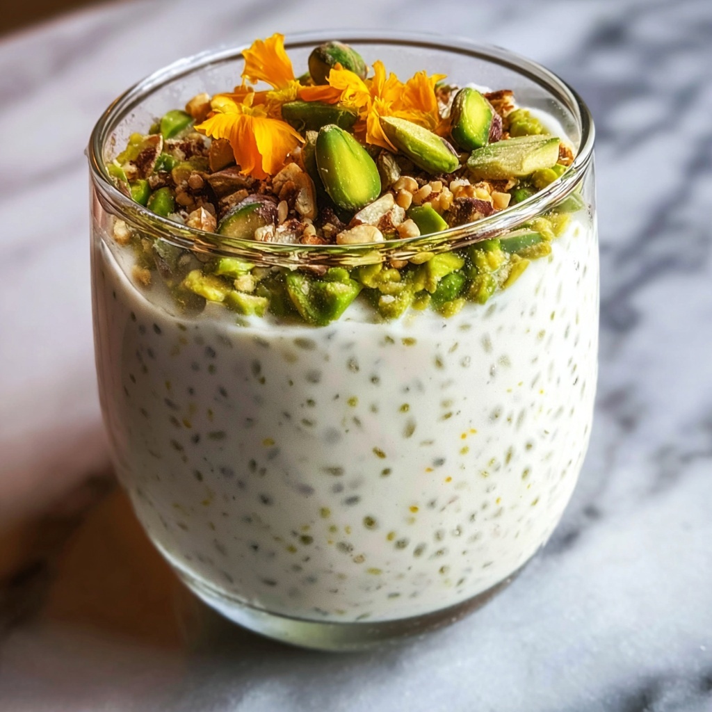Pistachio Orange Blossom Overnight Oats for a Flavor Boost Recipe - Recipe Image