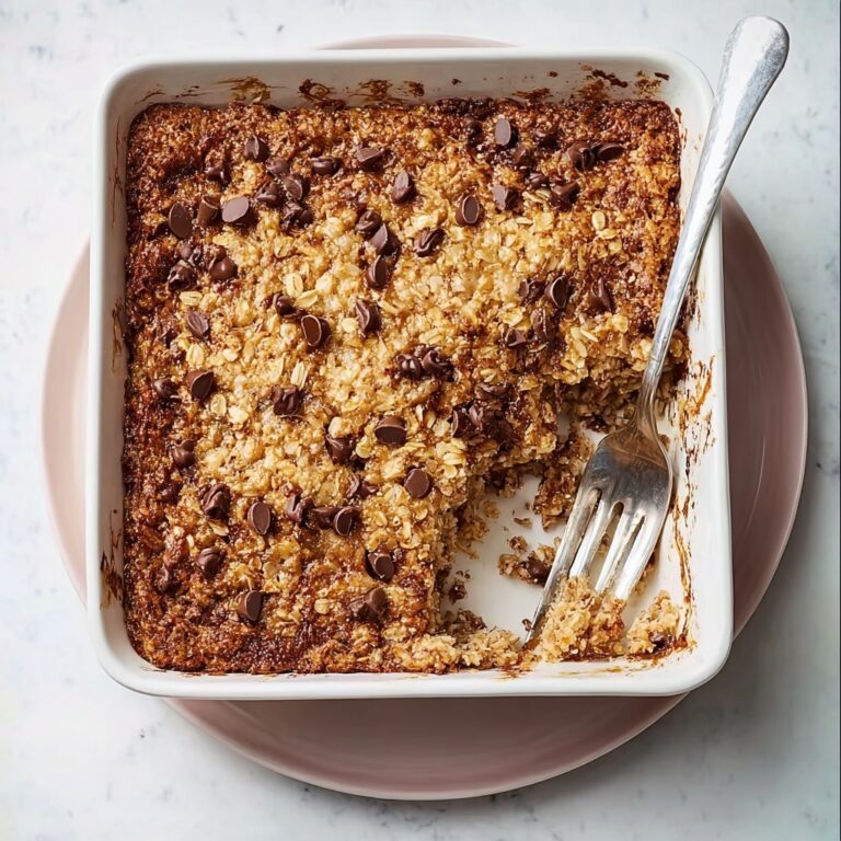 Cinnamon Roll Protein Baked Oats (No Protein Powder) Recipe