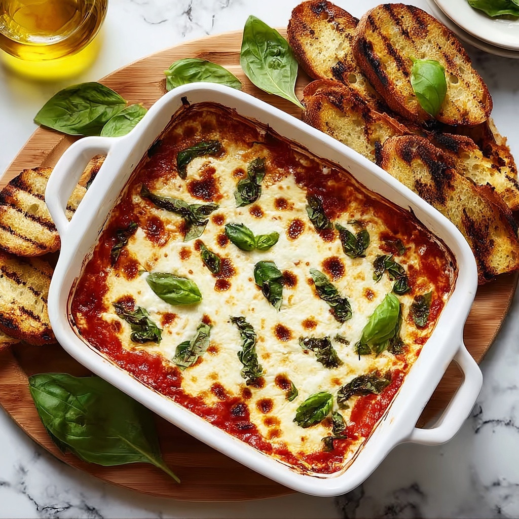 Baked Goat Cheese Bruschetta Dip Recipe - Recipe Image