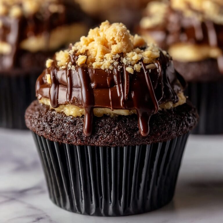 Mouth-Watering Irresistible German Chocolate Cupcakes Recipe