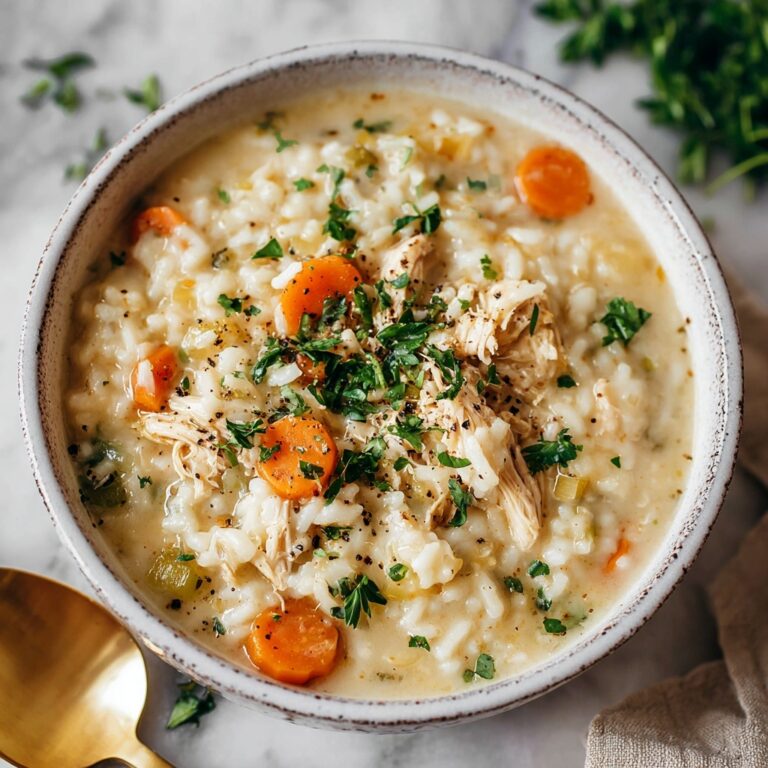 Creamy Chicken and Rice Soup Recipe