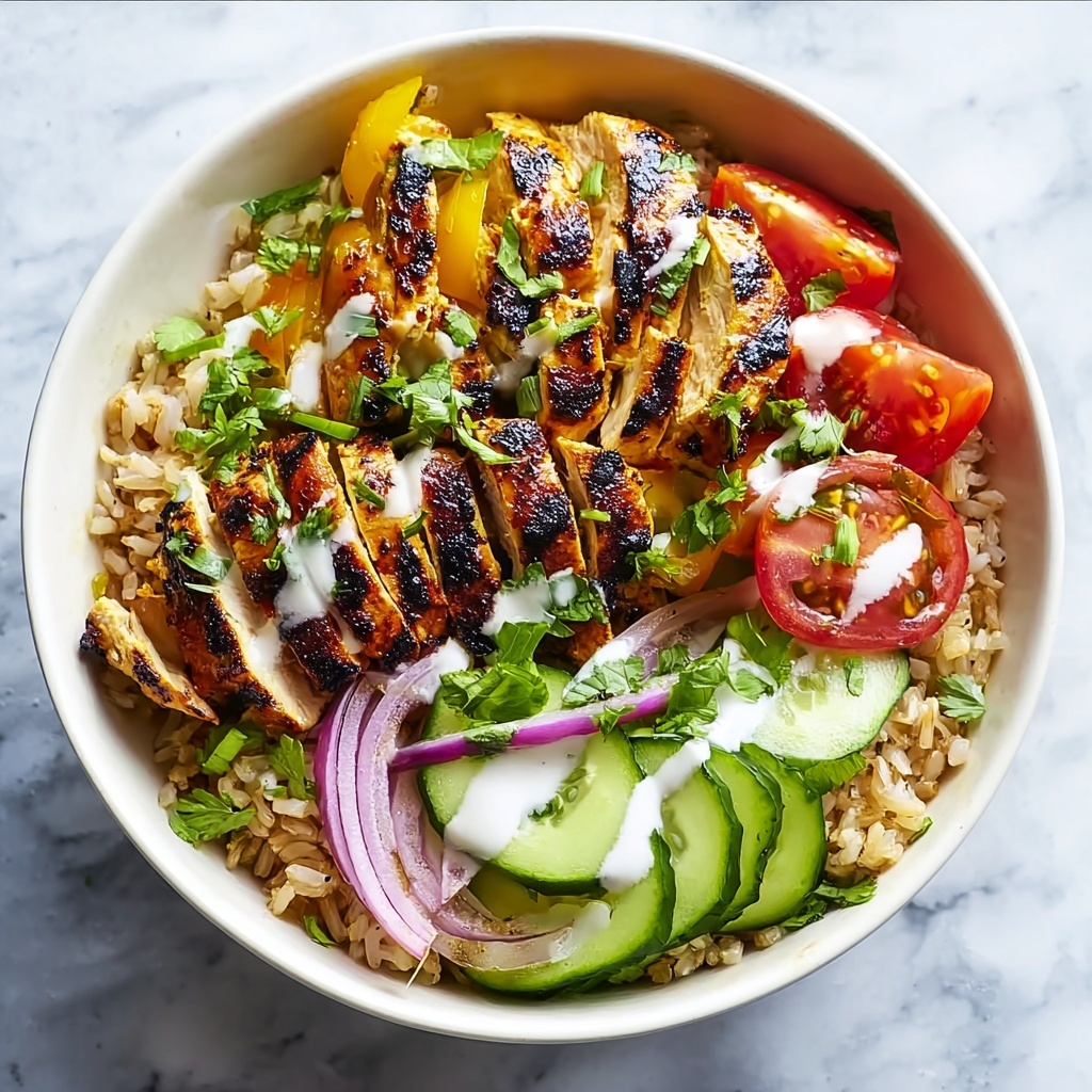 Quick & Easy Healthy Chicken Shawarma Bowl Recipe - Recipe Image