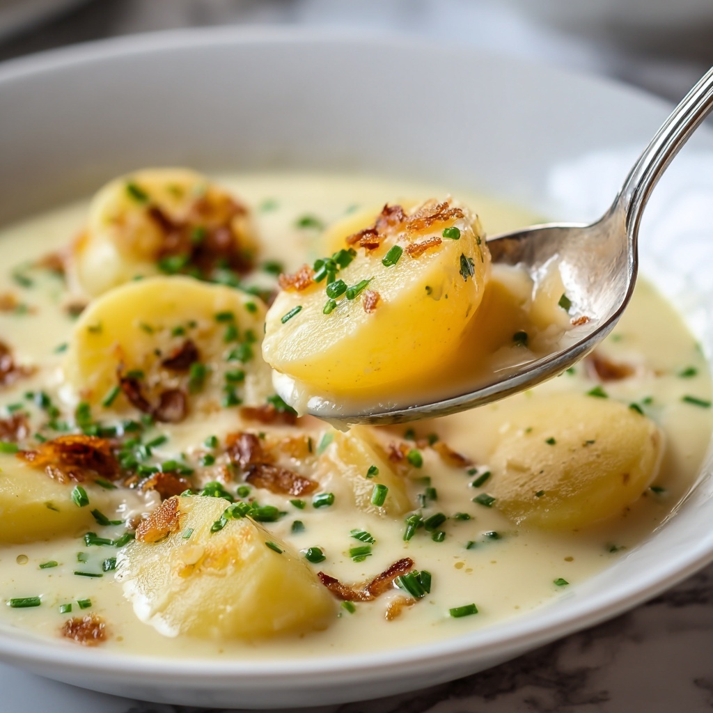 Creamy Potato Soup Recipe - Recipe Image